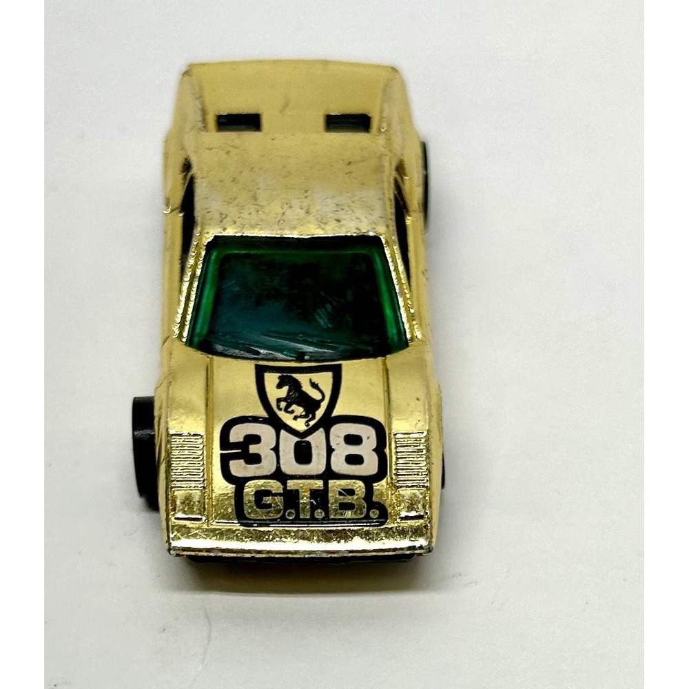 Vintage 1979 HOT WHEELS Ferrari 308 GTB Racebait Golden Machines Series (SH)